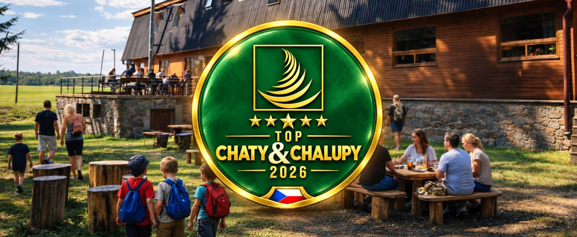 3. místo v recenzích Chaty a Chalupy TOP 20