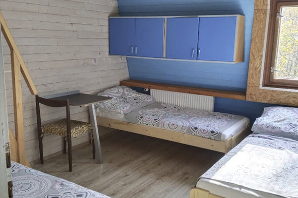 Pokoje v hlavní budově